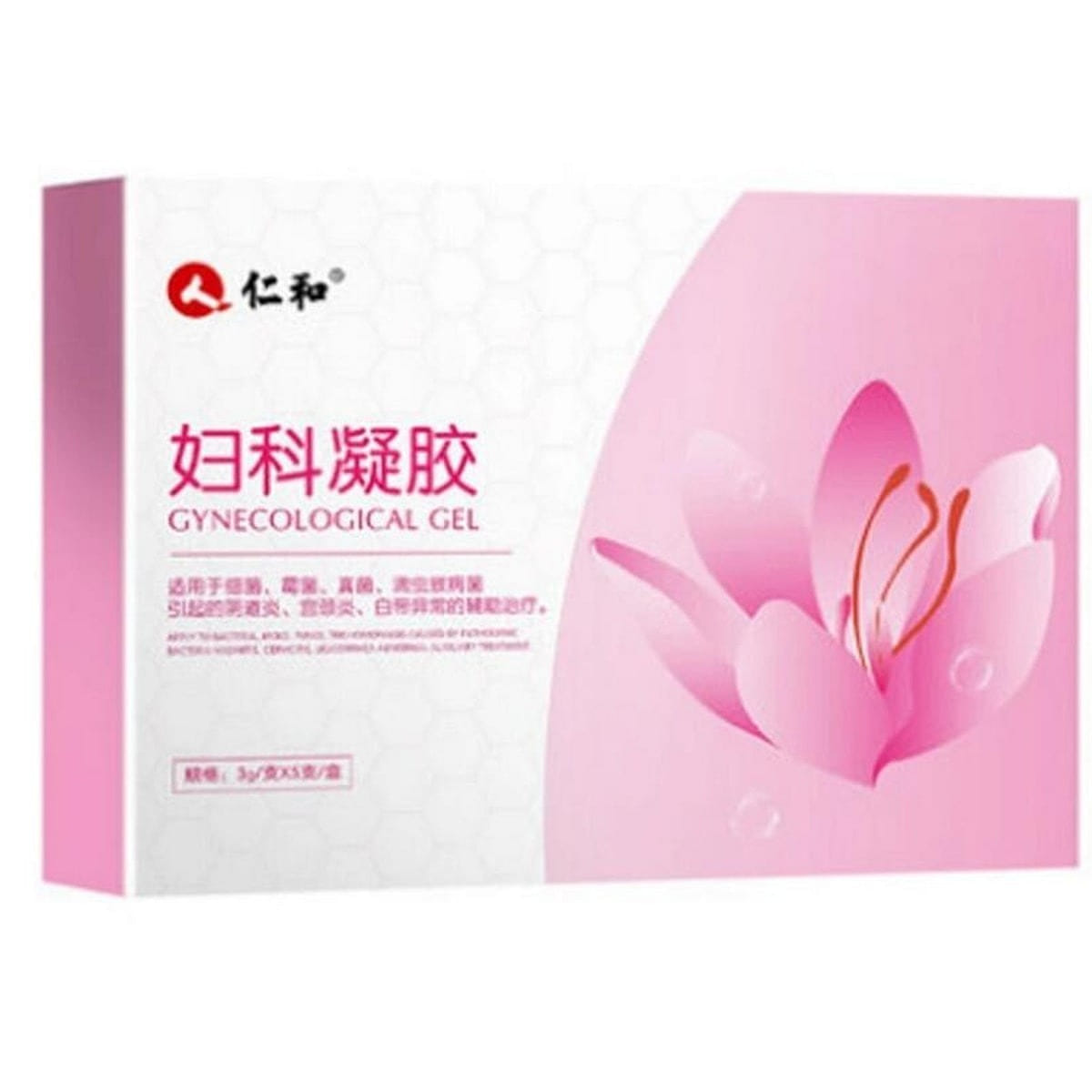 Renhe gynecological gel antibacterial 3g*5 PCS/Box 1 케이스