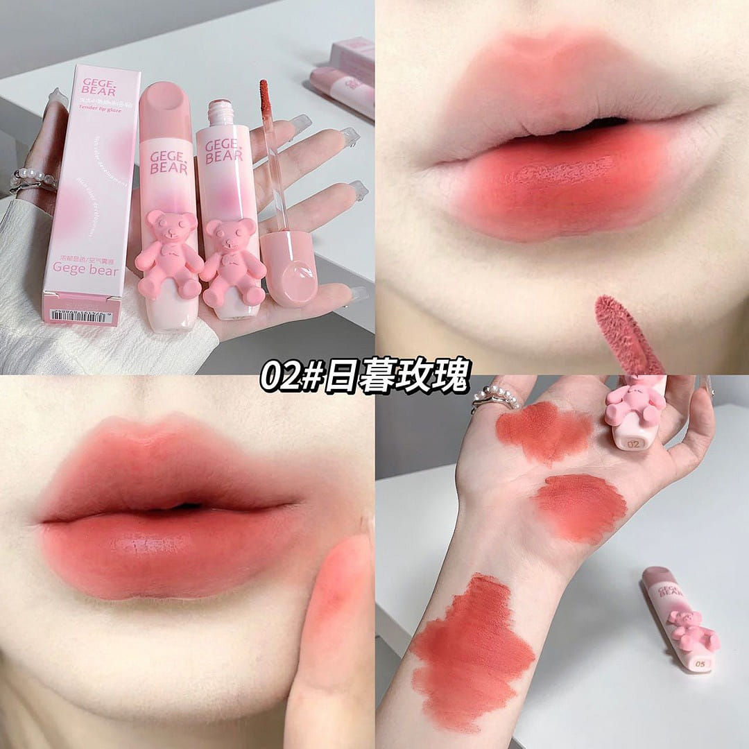 Little Bear Youthful Lip Glaze Brightening colo#02 1 count