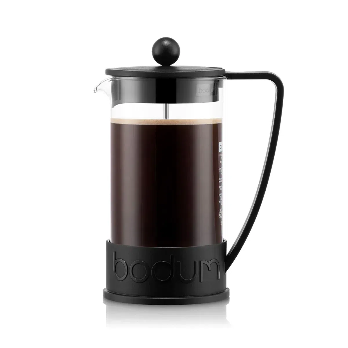 BODUM BRAZIL French Press 8 Cup Coffee Maker 1.0 L / 34 oz Black 1 อัน