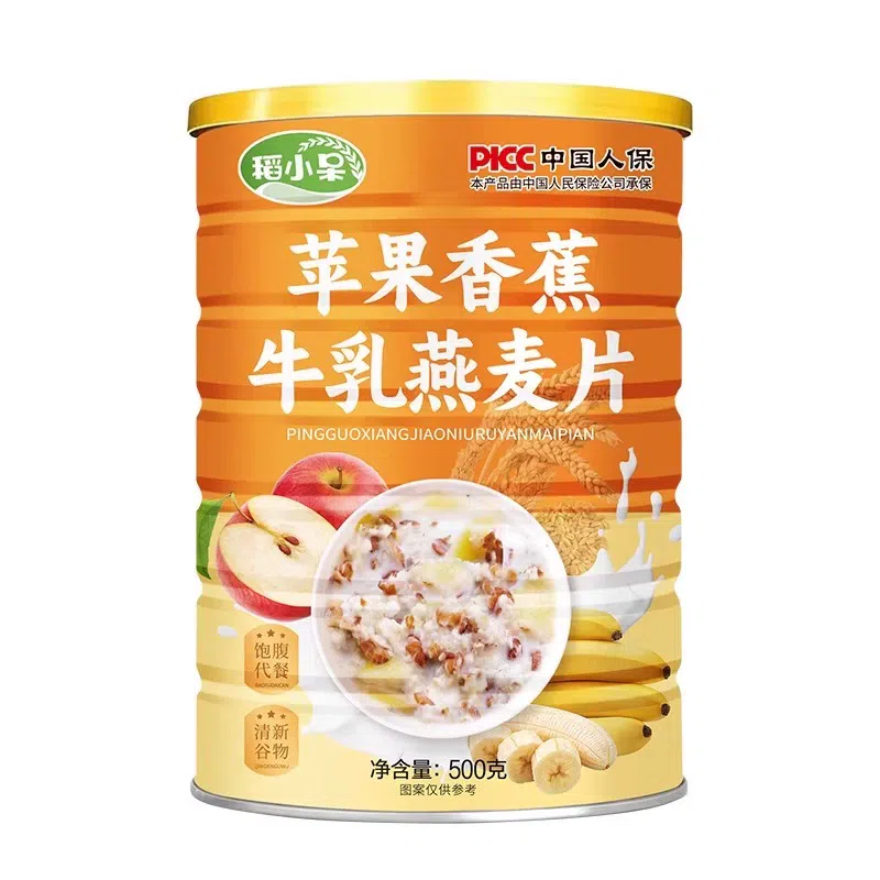 Dao Xiaodai Apple Banana Milk Oat Cereal 500g 500 그램