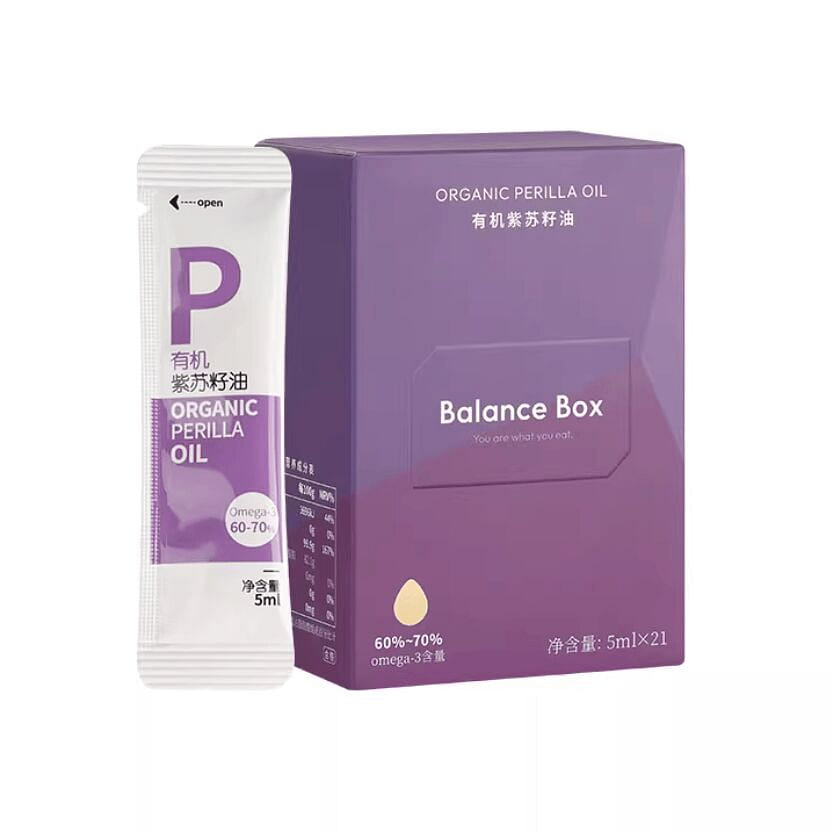 Balance Box Organic Perilla Oil 105ml 1 box