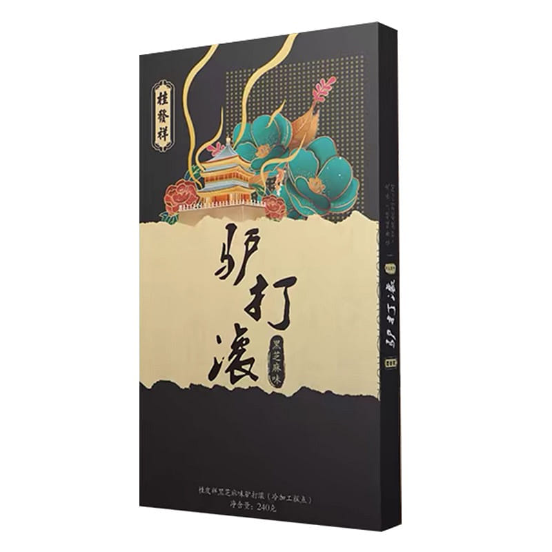 Guifaxiang Black Sesame Rice Roll, Tianjin 240 g