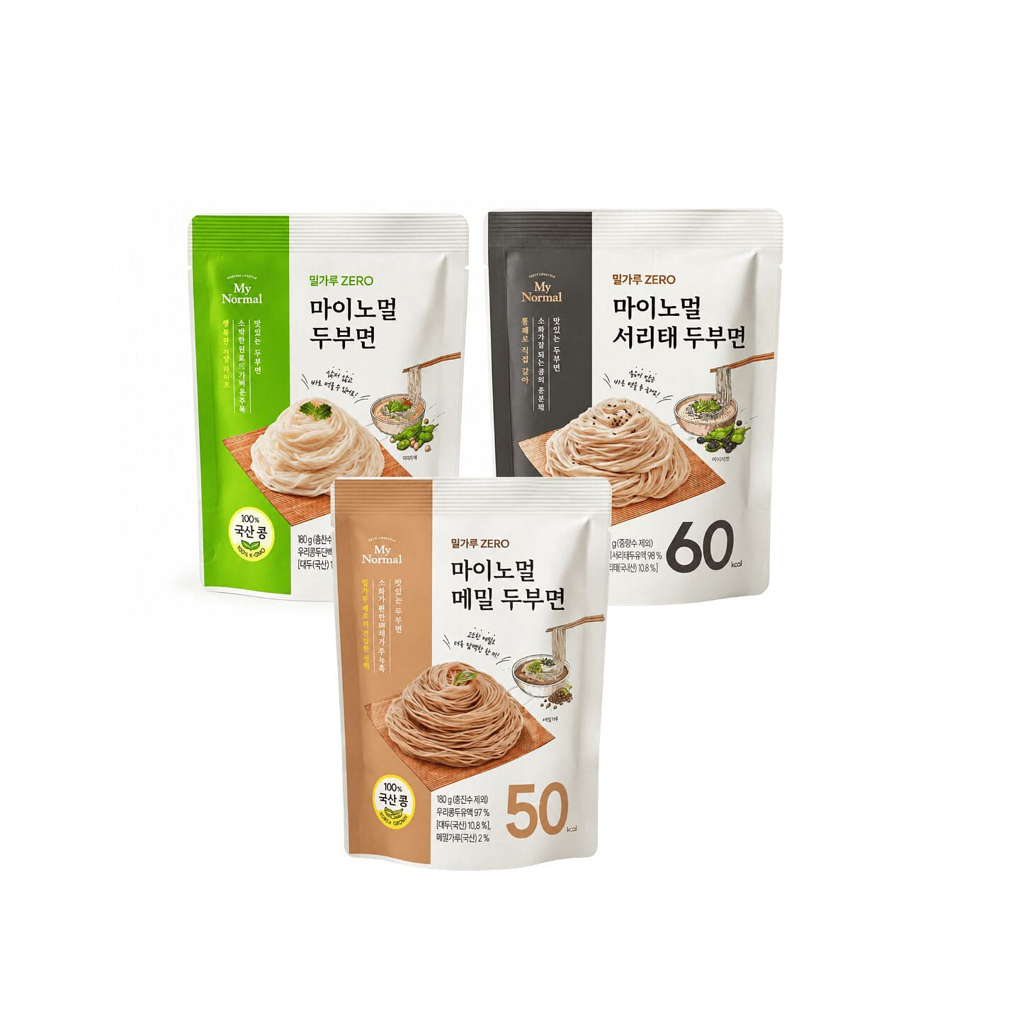 Ready to Eat Tofu Noodles Variety Pack Original 3 each