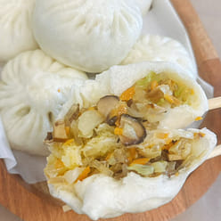 Hand-Made Vegetable Buns 6 pieces 1 each