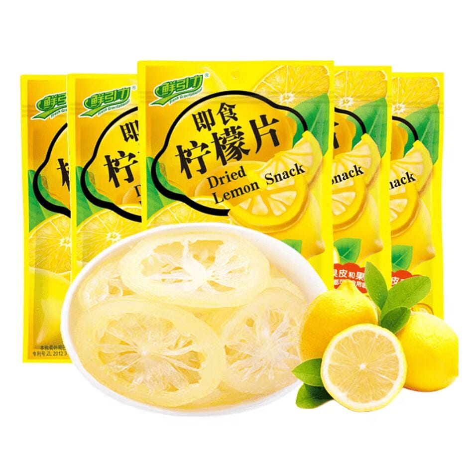 Fresh Gravity instant lemon slices 160g 160 g