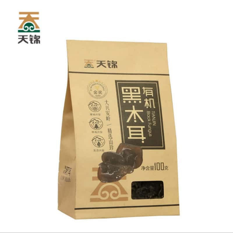 tianjin Organic black fungus 100g*1 100 กรัม