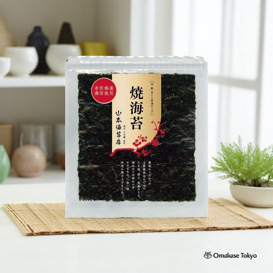 Yamamoto Nori Shop Grilled Nori Premium Quality 40 กรัม