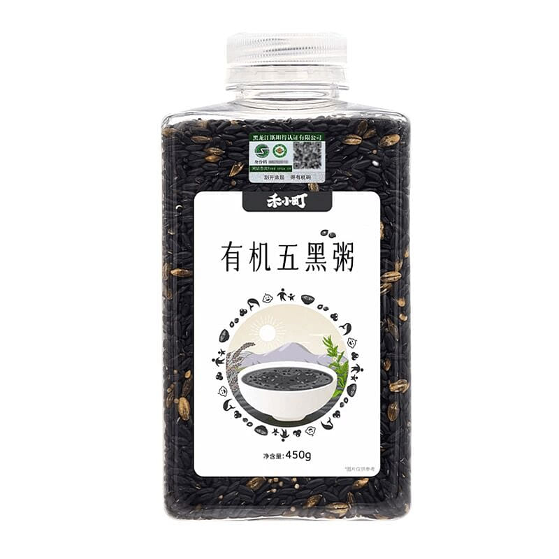 Hexiao Town organic black porridge 450g 450 g