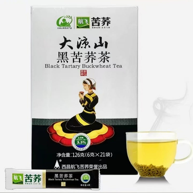 Daliangshan Black Tartary Buckwheat Tea 126g * 1 126 g