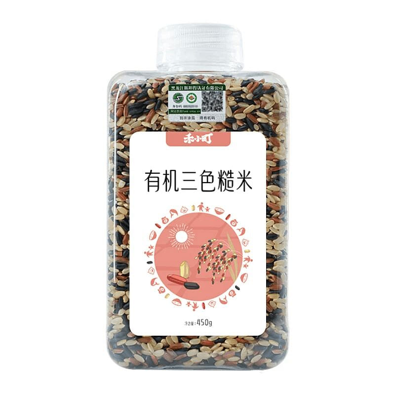 Kao-cho organic three-color brown rice 450g 450 g