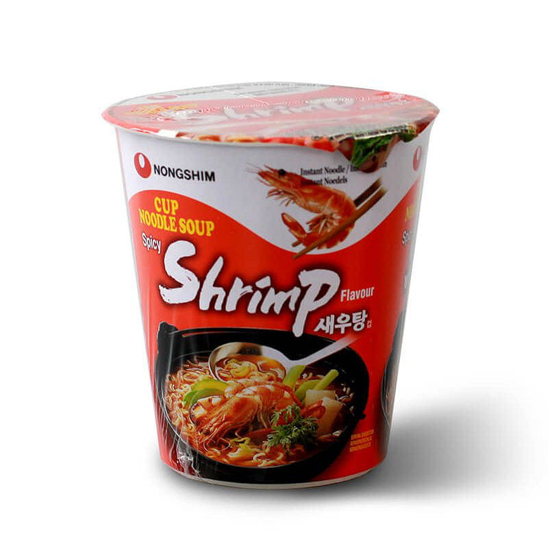 [NONGSHIM] Shrimp Tang Ramen Cup - 67gX6 Cups 1 개