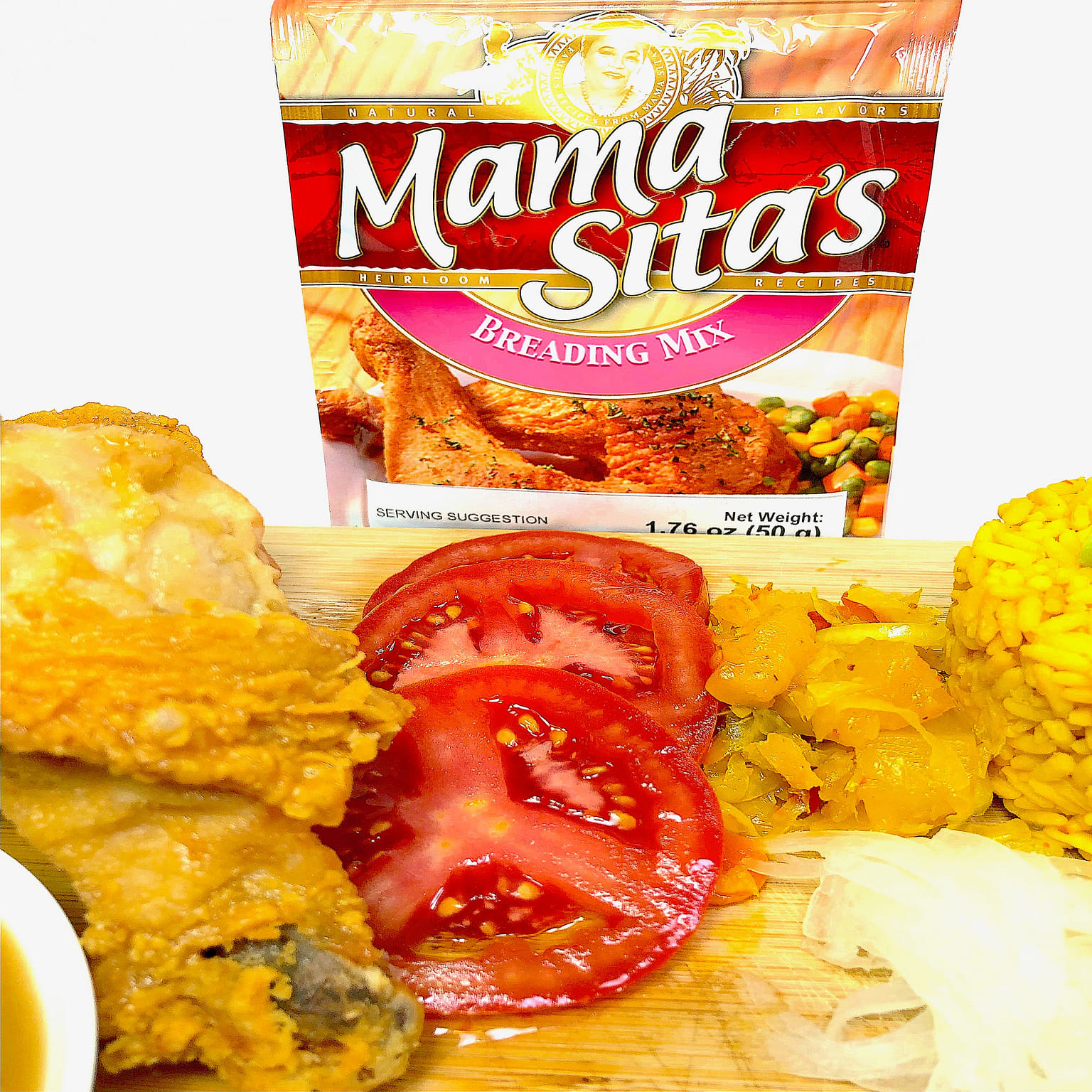FILIPINO DELICIOUS BREADING POWDERED MIX GREAT ON EVERYTHING! 50 グラム