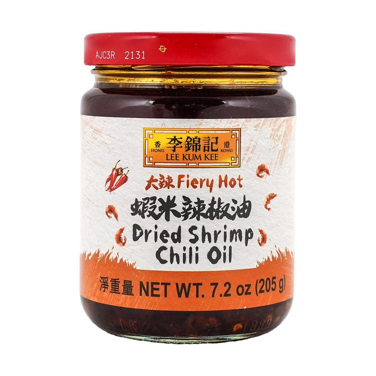 Lee Kum Kee Fiery Hot Dried Shrimp Chili Oil 7.2 oz 1 개