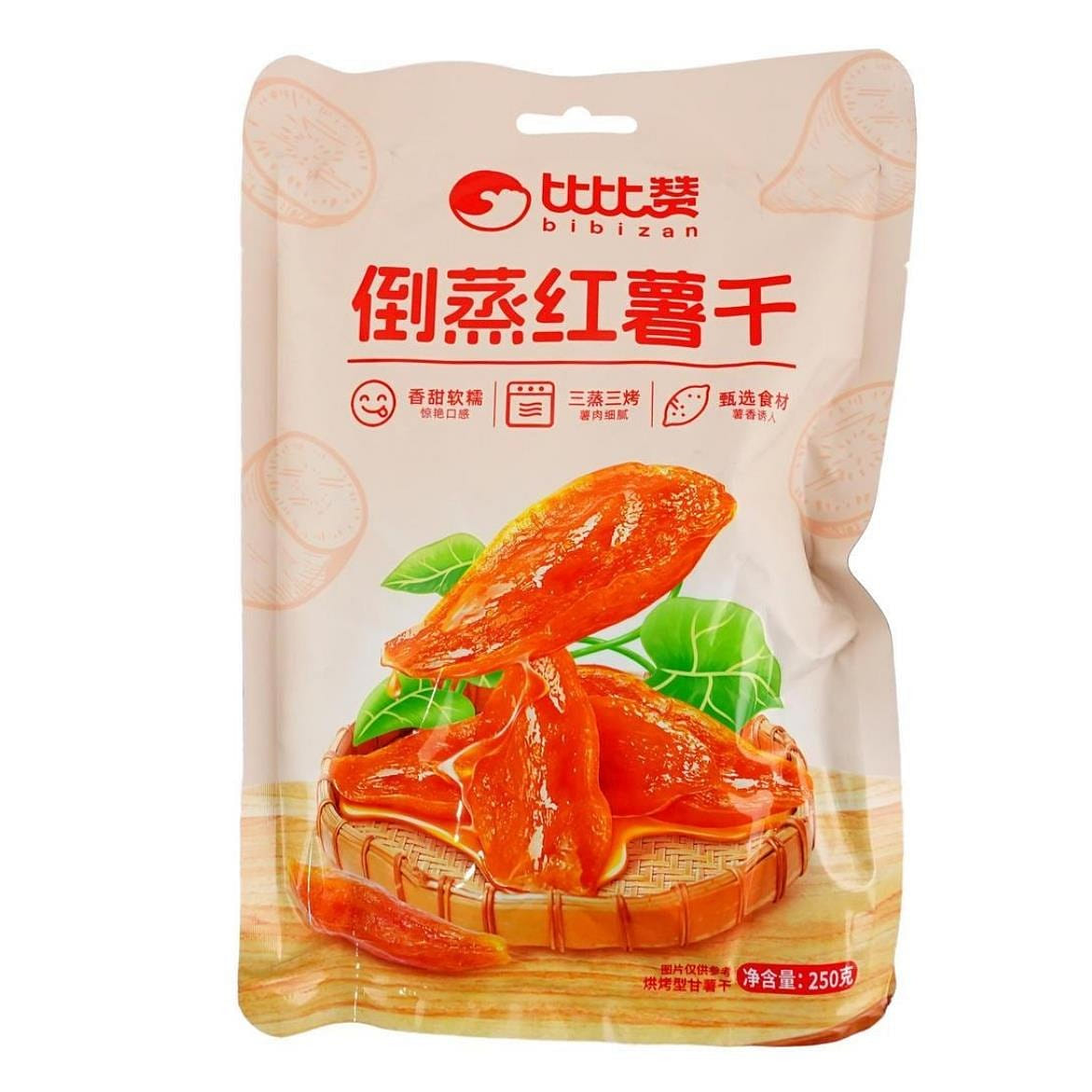 Bibizan Steamed Dried Sweet Potato 250g 1 ส่วน