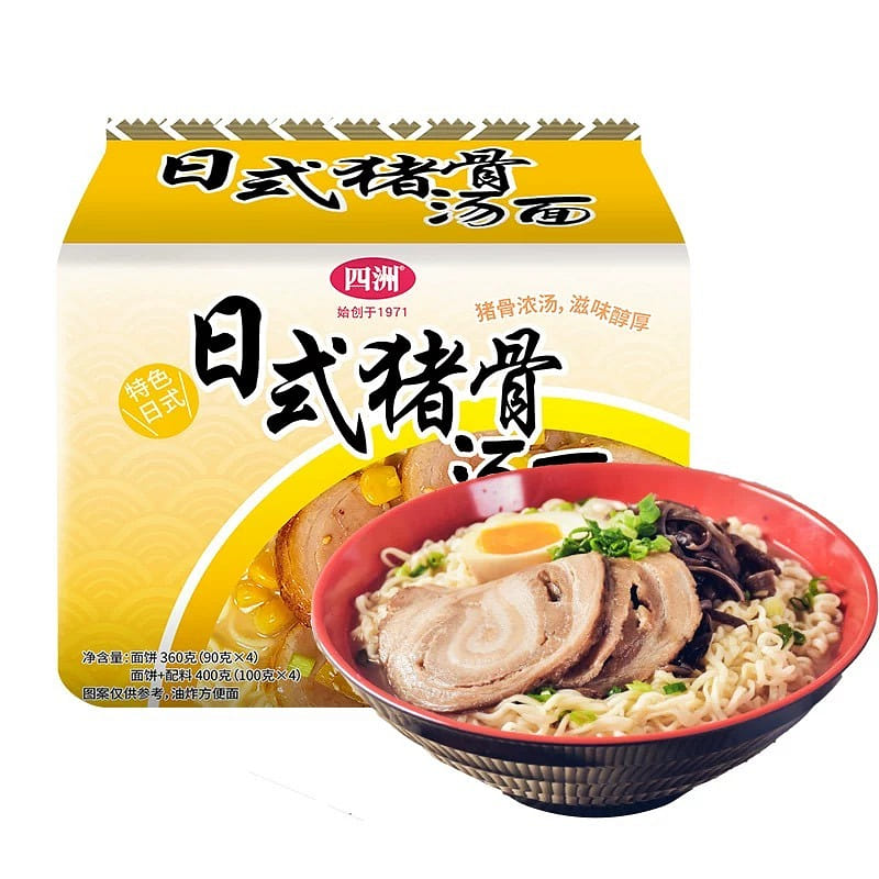 Sizhou Japanese-style Pork Bone Soup Noodles 400 그램