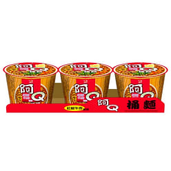 A-Q Chili Beef Flavor Instant Noodle 3pcs 303 g