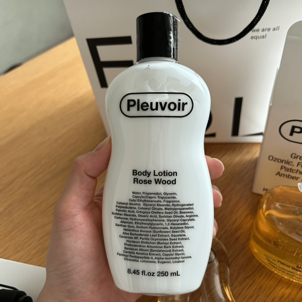 Pleuvoir 香氛身體乳潤膚rose wood 250 毫升