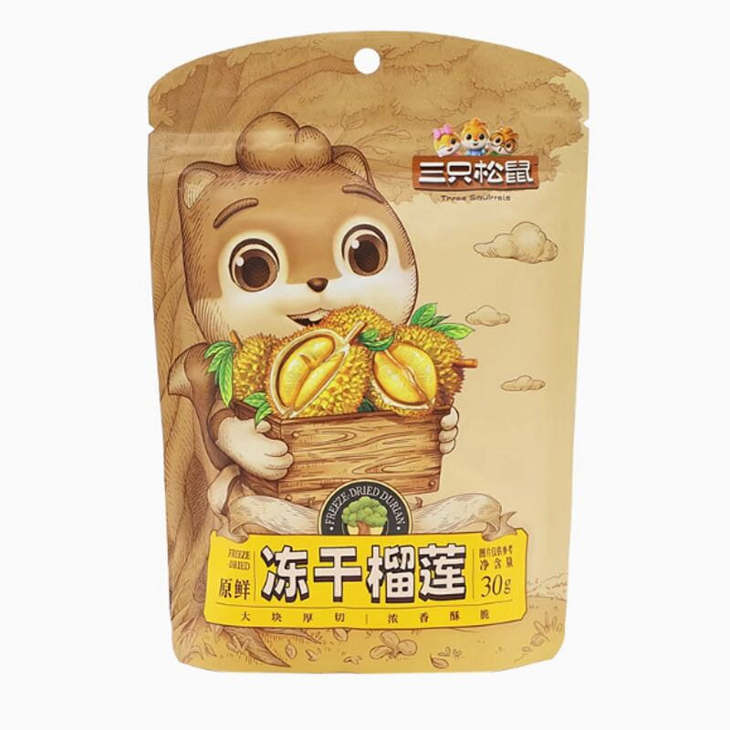 Three Squirrels Freeze-Dried Durian 30 그램