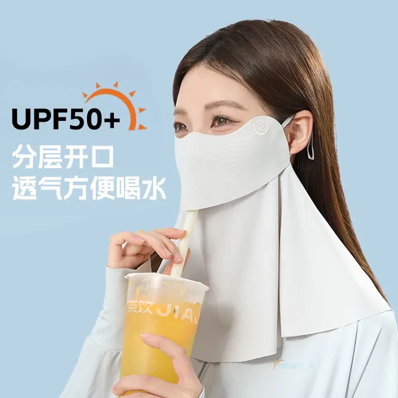 Full-face UV-protective BLACK 1 count