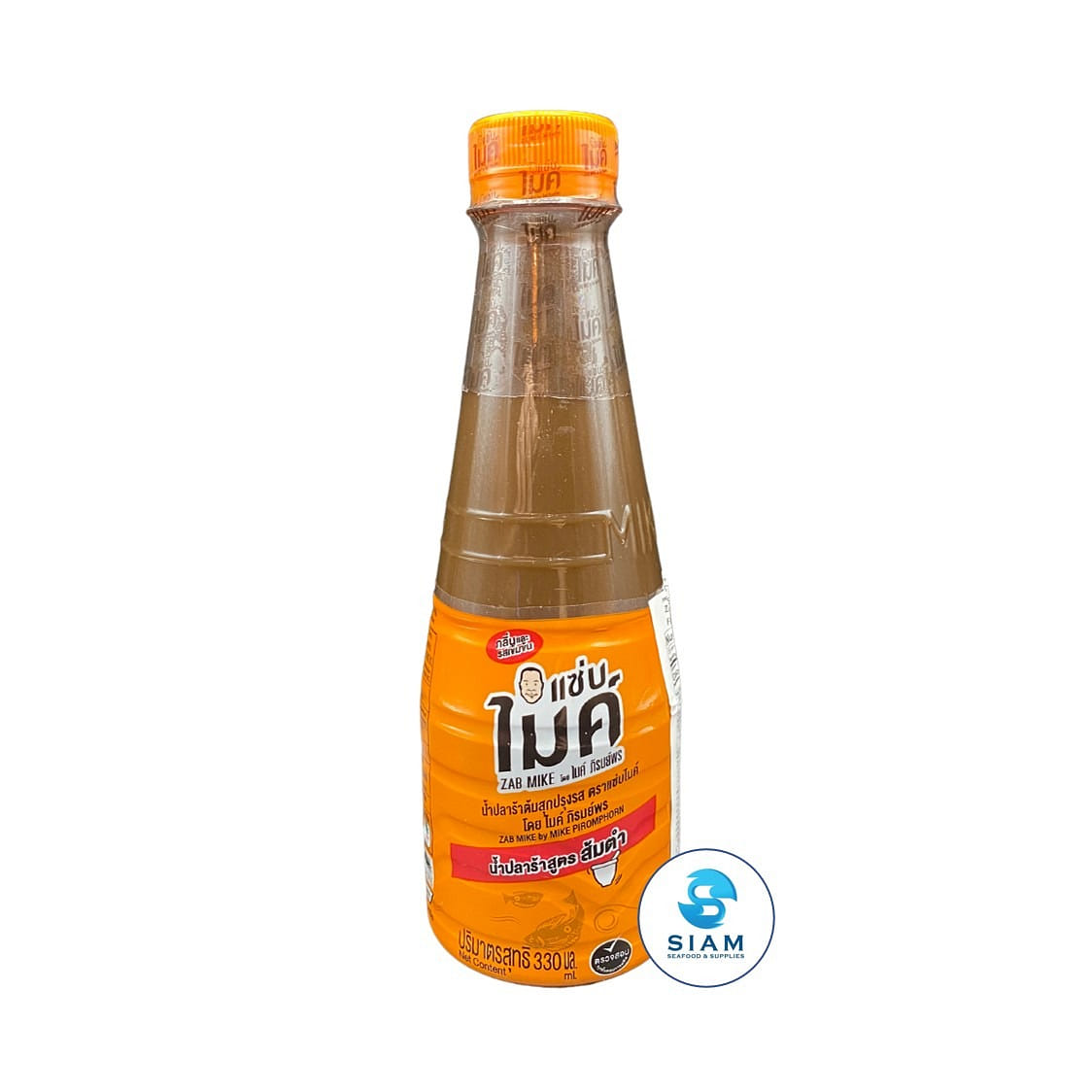 Zab Mike Pasteurized Thai Fermented Fish Sauce, Papaya Salad (Som Tum) Formular 11.16 ออนซ์