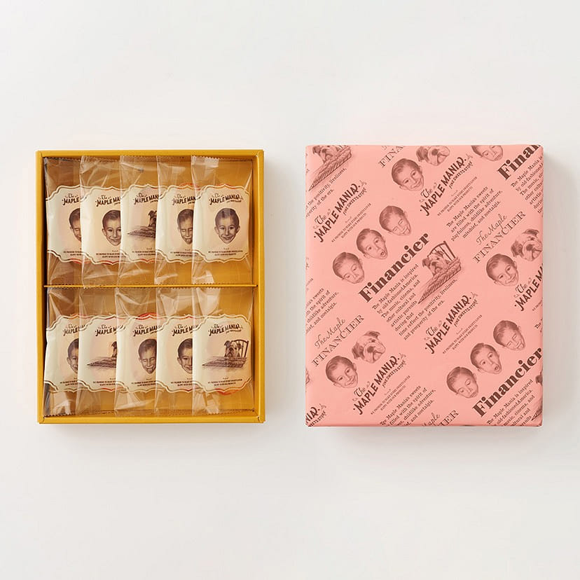 Maple Mania Maple Financier 10pcs 1 box