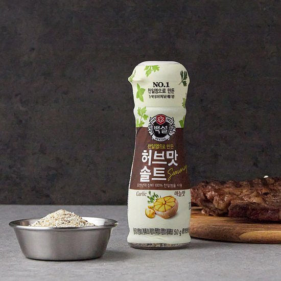 백설 허브맛 솔트 마늘맛 50 그램