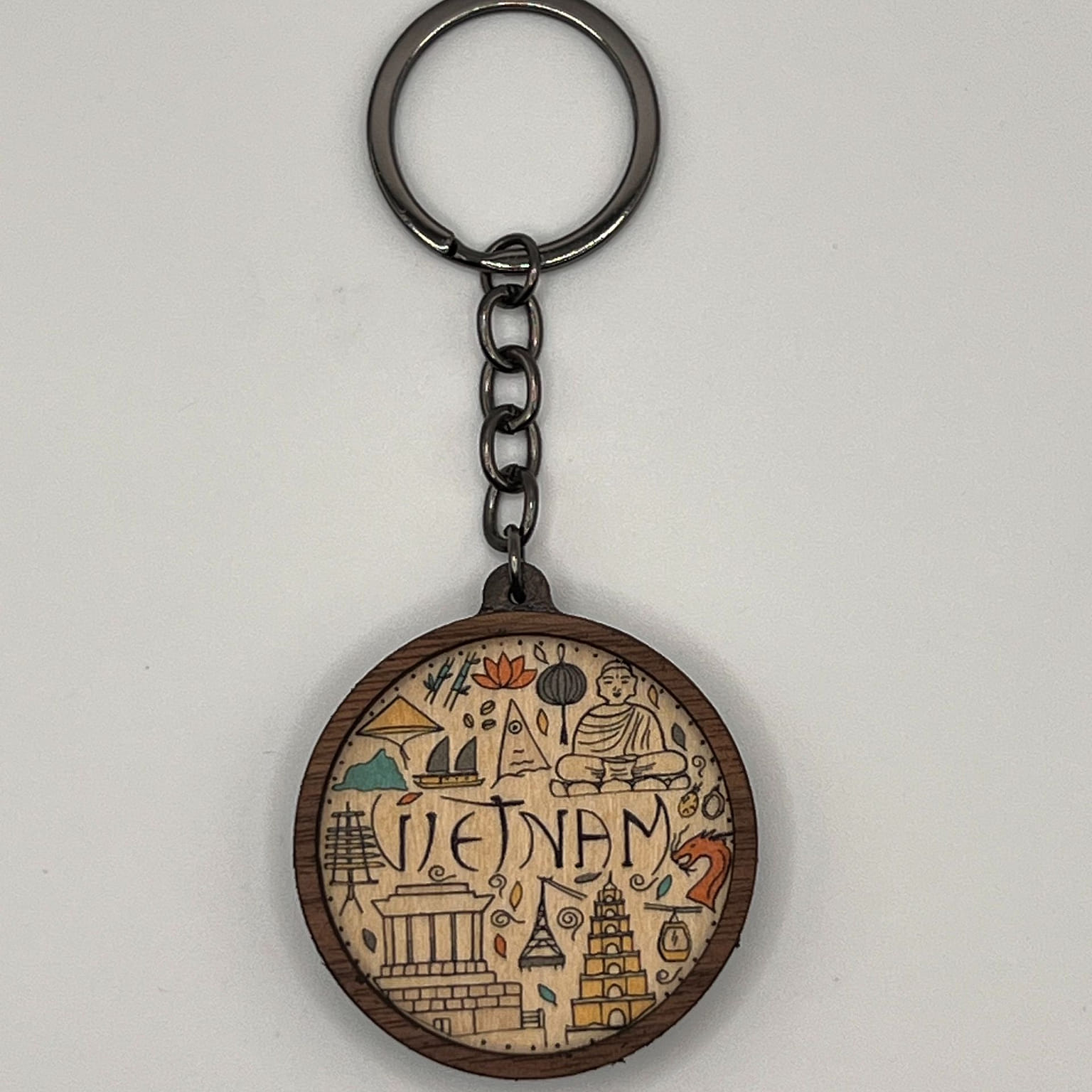 Vietnam Homeland Keychain  Famous Scenic Spots 1 개