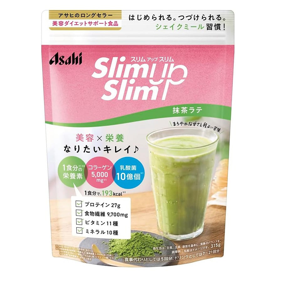 Asahi Enzyme Meal Replacement Powder Matcha Latte 315 g