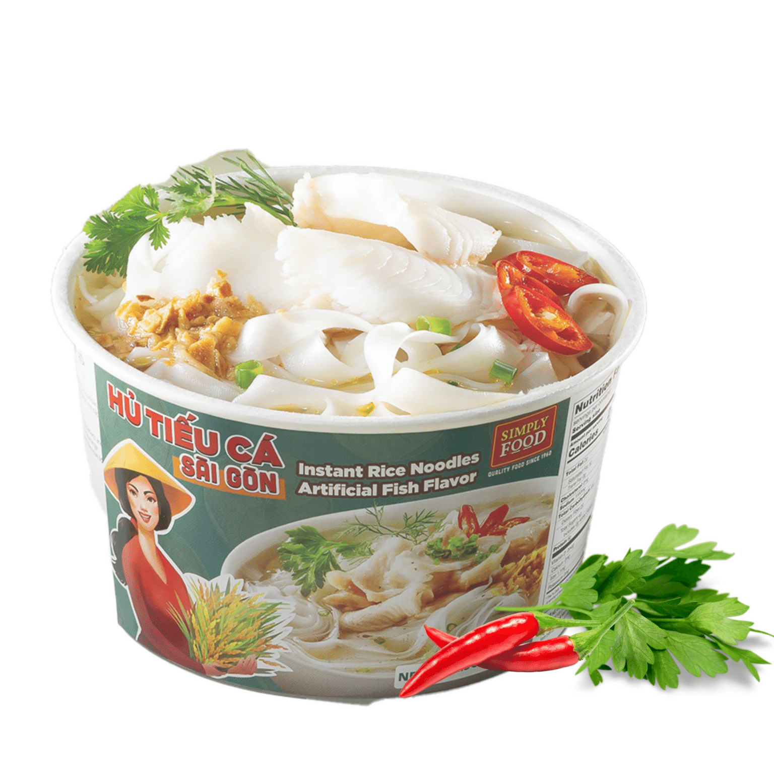 Hủ Tiếu Cá Sài Gòn Simply Food 1 phần