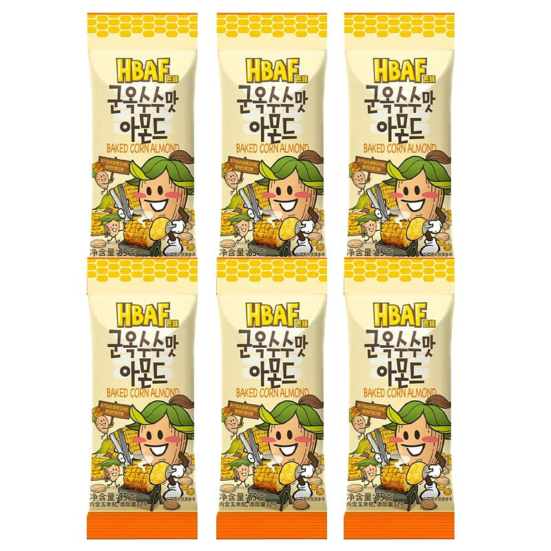 한국 아몬드콘맛 35g*6 210 그램