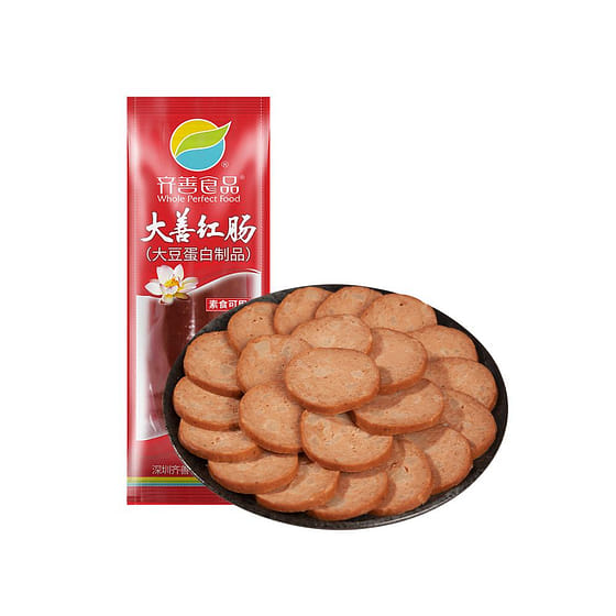 weee_tofuplantbased_Whole Perfect Food | Vegetarian Red Sausage Soy Products 200 g