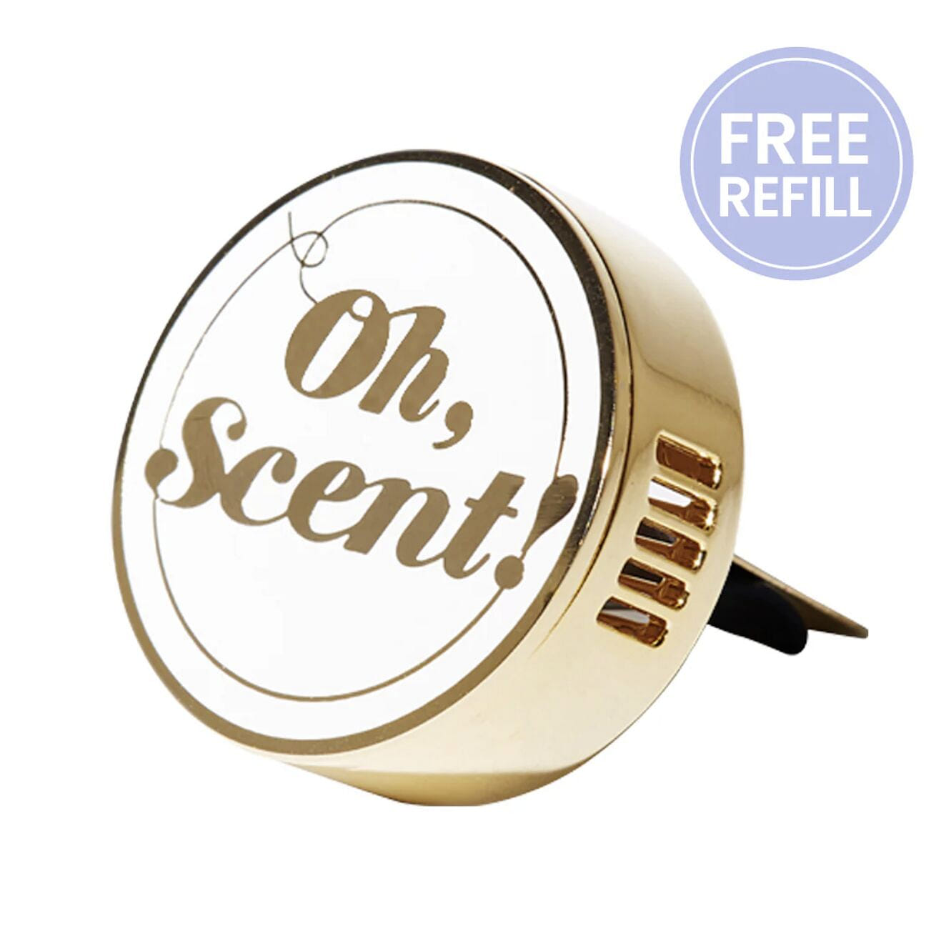 [OHSCENT] 汽车清新剂,白色 1 份