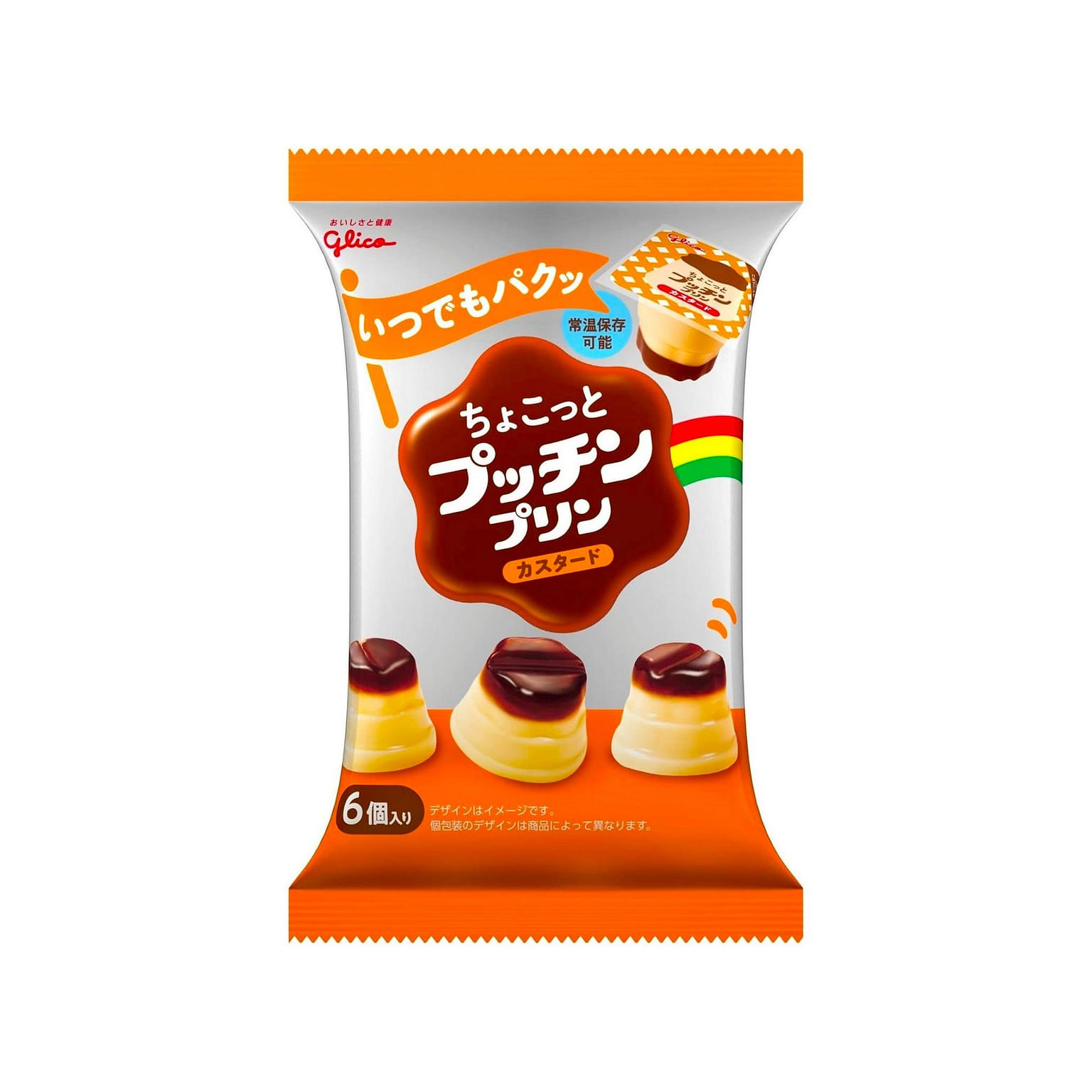 Glico Pudding Custard Milk Caramel Sweet Mini 120g 1 개