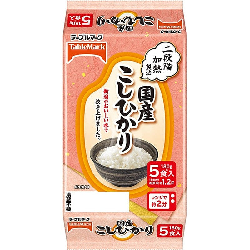 Table Mark Koshihikari Rice 5 Servings (180g each) 1 개