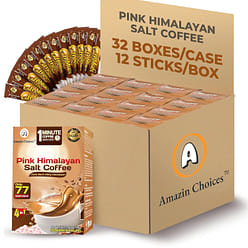 Himalayan Pink Salt Instant Coffee 216gr,12 Stick 32 box