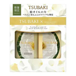 TSUBAKI x Nicolai Bergmann Premium Volume Shampoo & Conditioner 490 ml