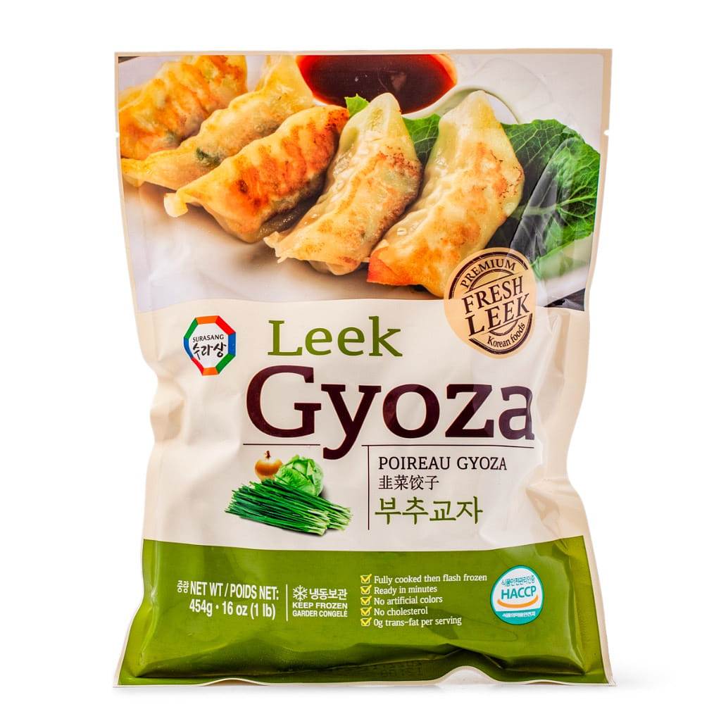Surasang Fresh Leek Gyoza Frozen 454 g
