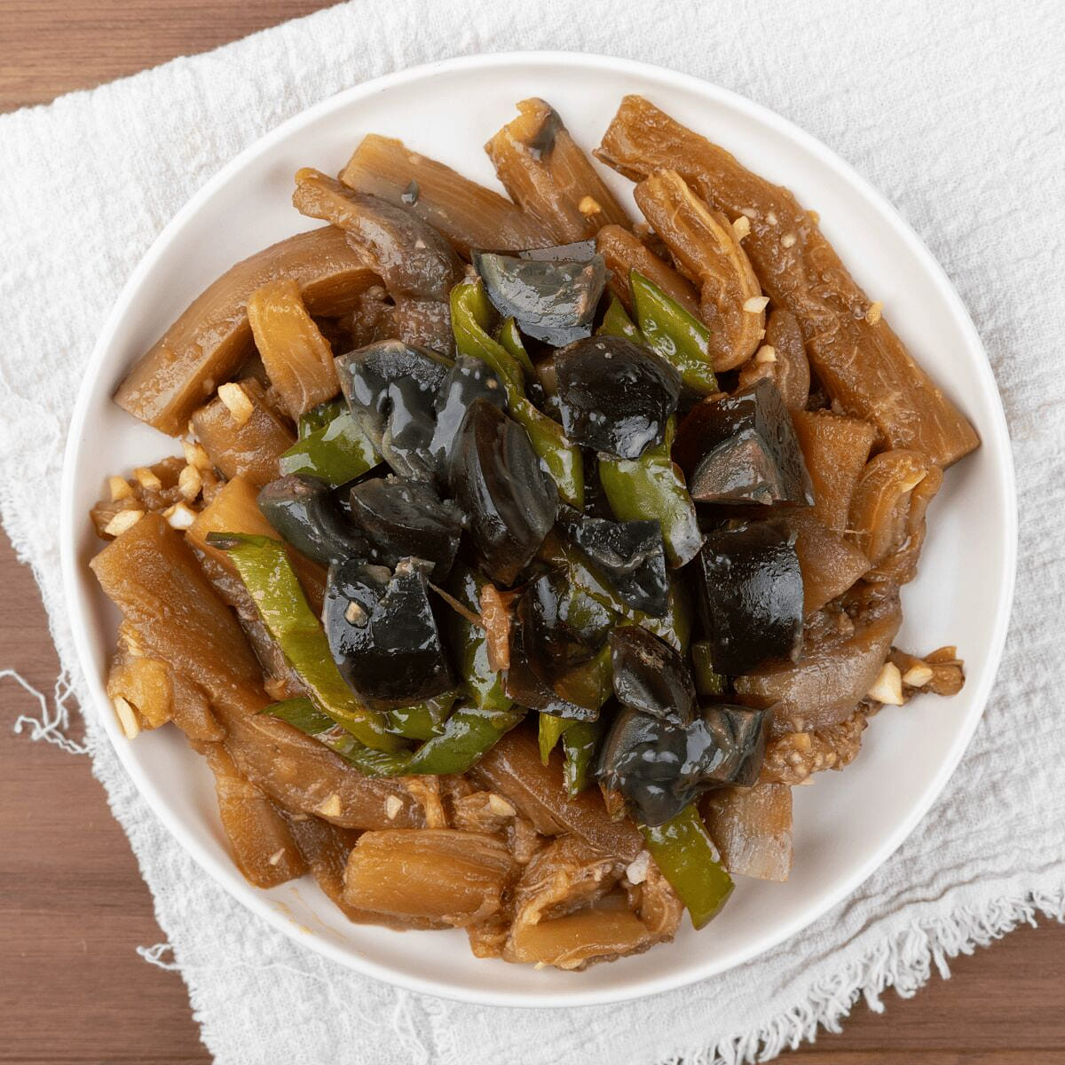 Smacked Chili Eggplant w. Century Eggs 300g 1 개