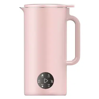 Soy Milk Machine Baby Food Cooking Blender, Rose Pink 350 밀리리터