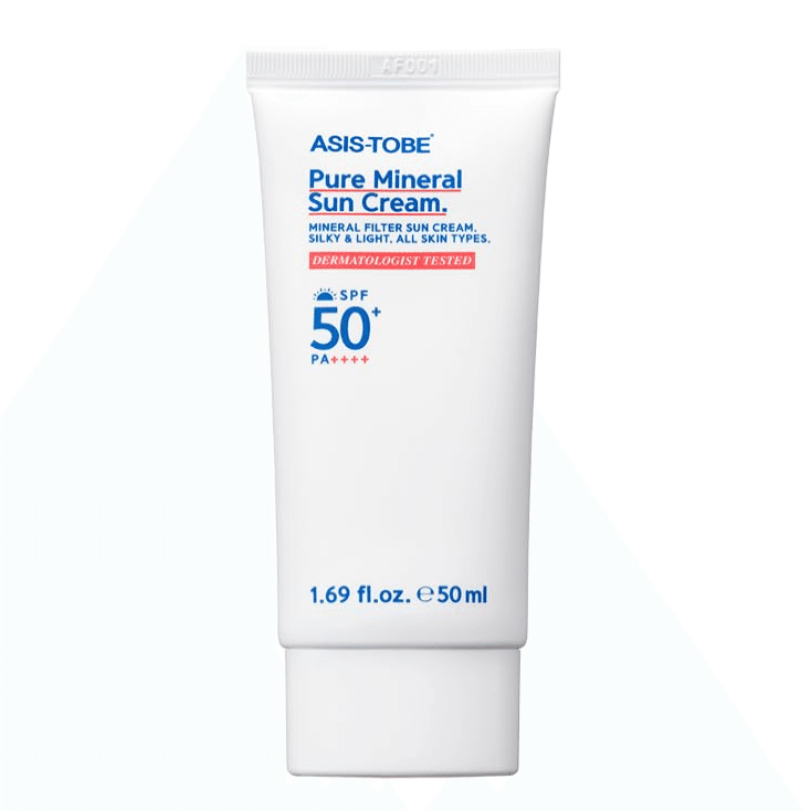 ASIS-TOBE Pure Mineral Suncream SPF 50+ PA++++ 50 ml