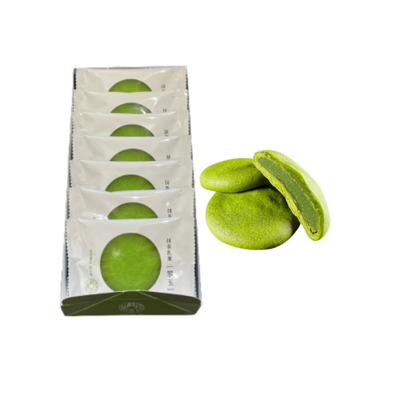 Cha no Wa green matcha milk confectionery 7pcs 1 box