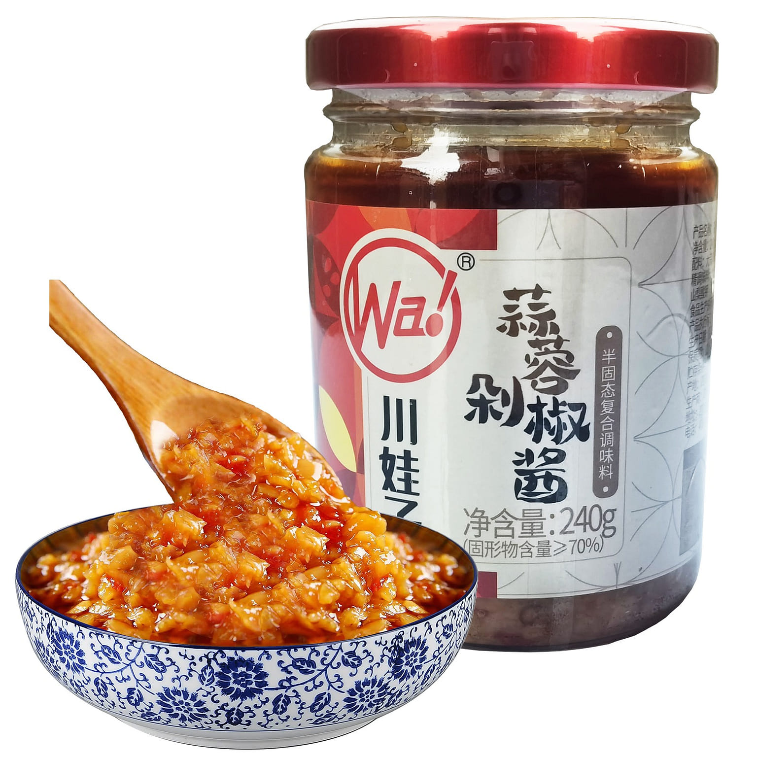 Chuanwazi Chinese chili garlic sauce asian stir fry 240 g