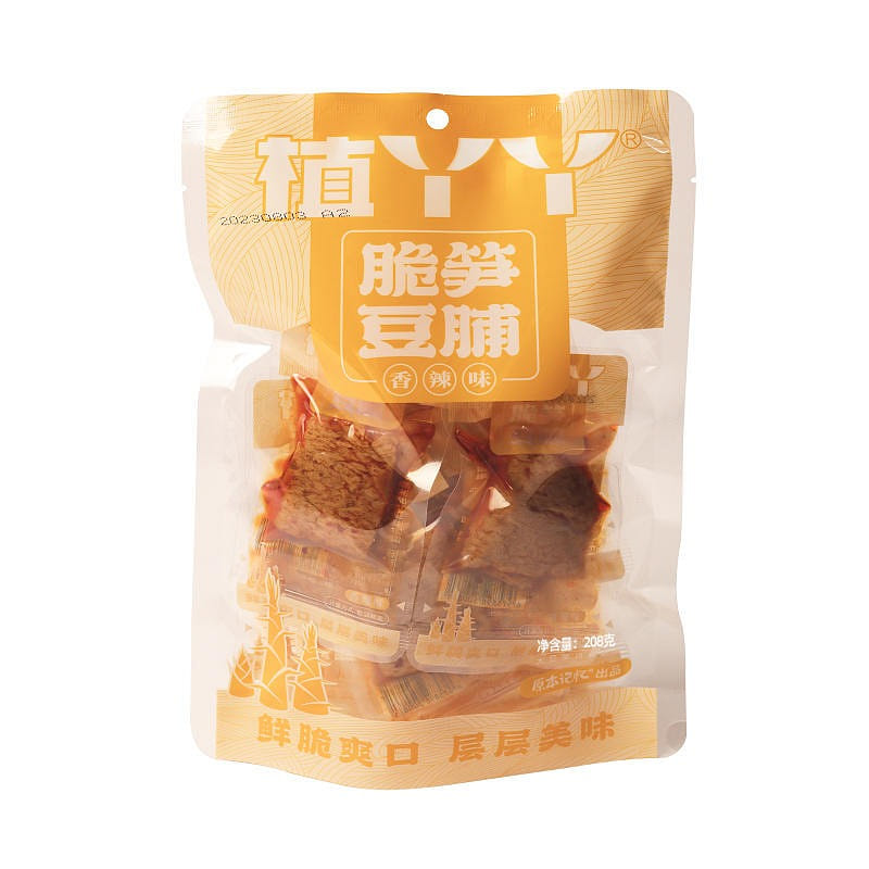 Original memory crisp bamboo shoots and bean curd spicy Hunan specialty 208 กรัม