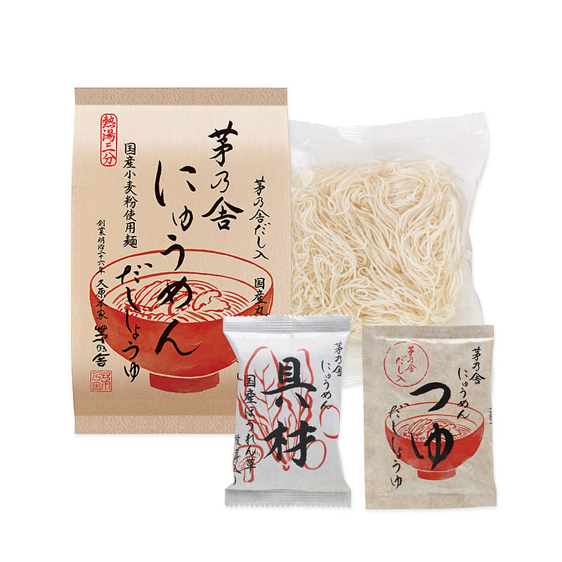 茅乃舎高汤酱油素面即食汤面 1 个