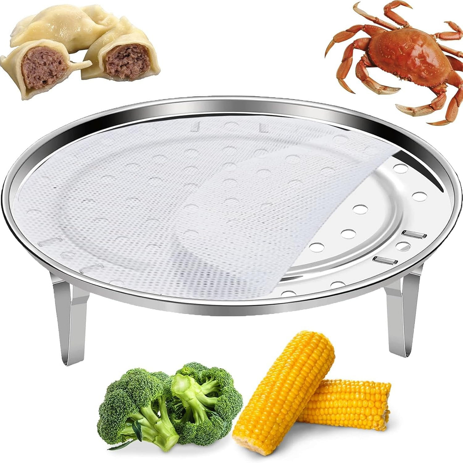 Removable Stand for Cooking, Instant Pot Steamer 1 count
