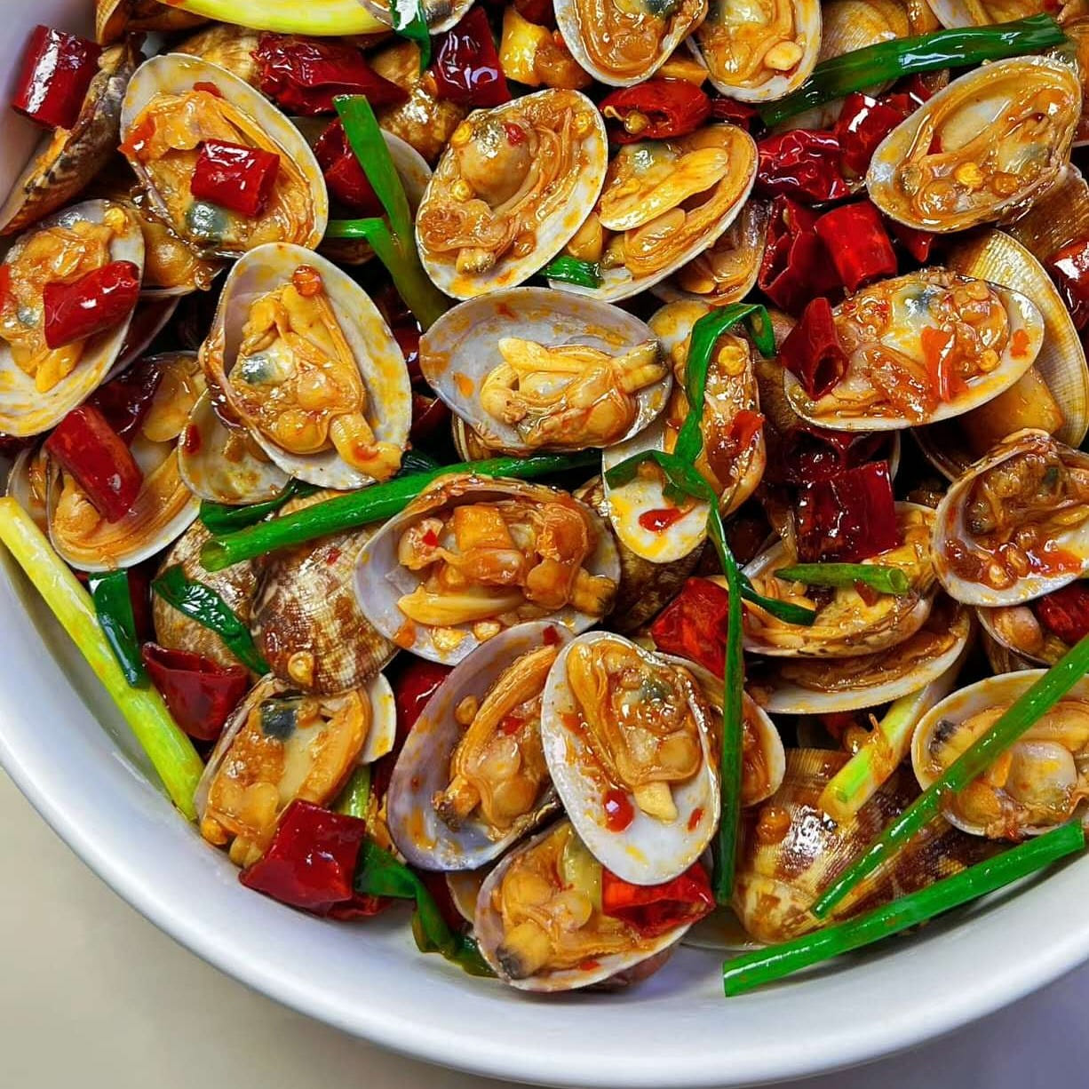 Stir-fried spicy clams 454 g