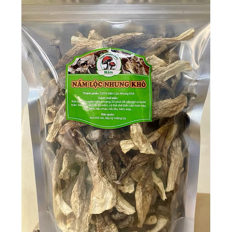 1 pack of Natural Sun Dried Vietnamese Mushrooms 200 g
