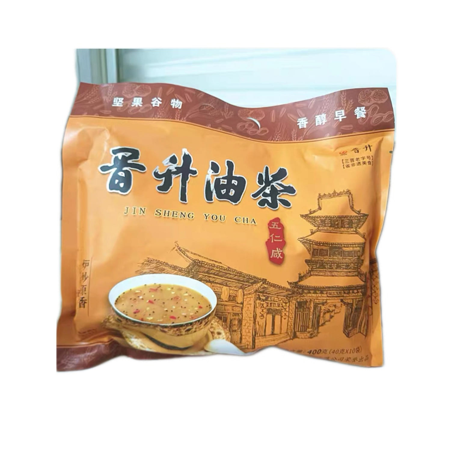 Shengpin Five-Nut Savory Oil Tea Noodles 400 g