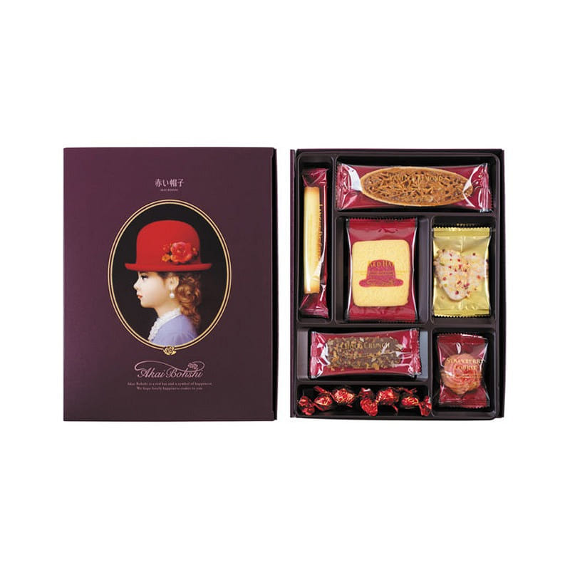 AKAI BOHSHI Assorted Biscuits Purple Box 17pcs 1 개