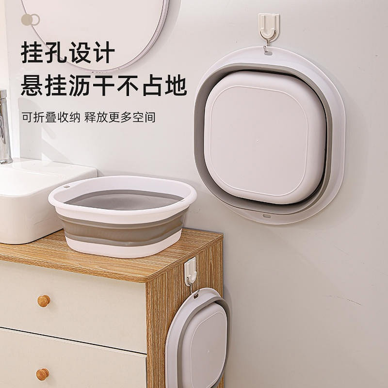 Small, medium and large 3-piece set Foldable household travel portable wash 3 개